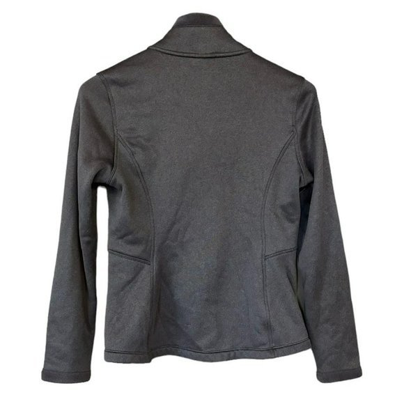 The North Face Dark Gray Agave Fleece Lined Soft Shell Jacket Womens M - Picture 2 of 3